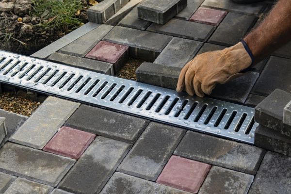Patio Drain Installation in Perrysburg