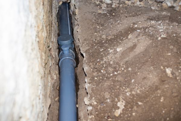 Drain Line Installation in Perrysburg