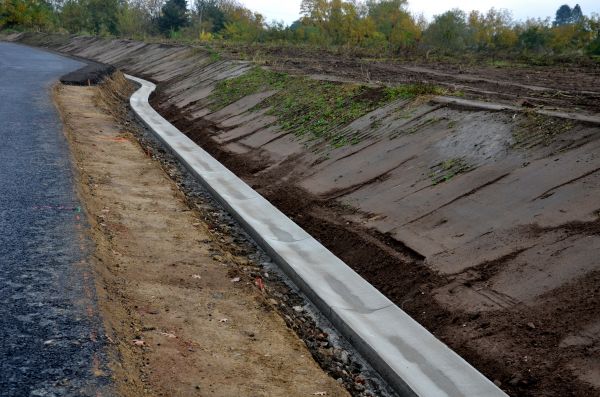 Slope Drainage Installation in Perrysburg