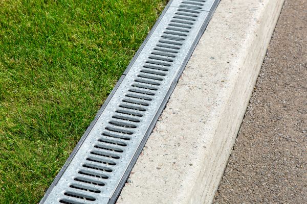 Courtyard Drain Installation in Perrysburg